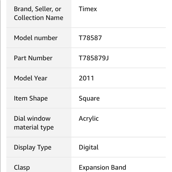 Timex Classic Digital Watch - Picture 7 of 13